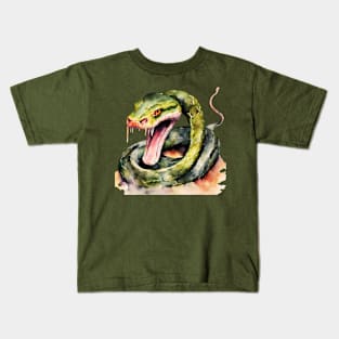 Snake Mouth Kids T-Shirt